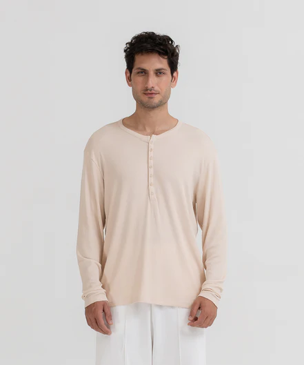 Men's Lyocell Henley